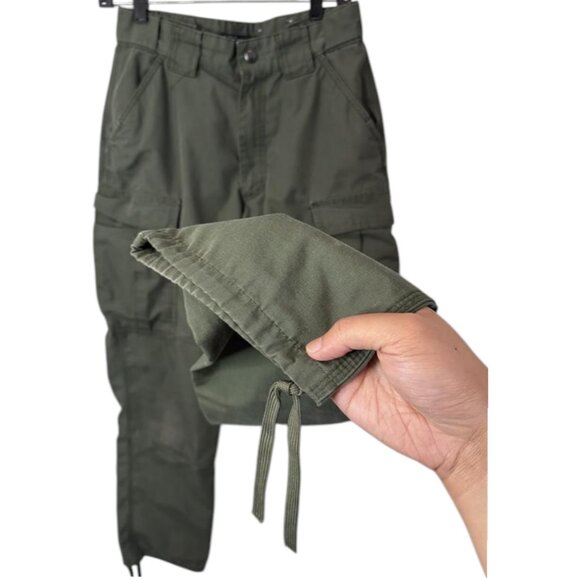 5.11 Tactical Series olive green ripstop TDU cargo pants size 28 - Picture 3 of 12
